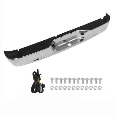 Chrome Steel Rear Step Bumper Assembly Fit for Dodge Dakota Truck 2005-2011 - Image 1 of 4