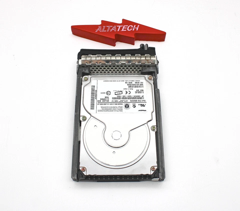 Dell 8W570 73GB 10K U320 3.5 80P HDD 08W570 Hard Disk Drive - Image 1 of 4