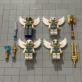 LEGO Ewald eagle minifigure Legends of Chima 70010 Lot Of 4 C1 75