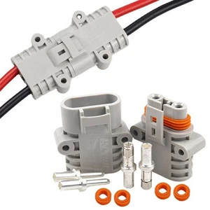 Connector -20°C To 105°C 10mm² Wire Diameter 50A 600V Dustproof Gray PPO - Picture 1 of 12