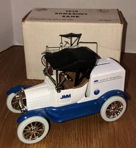 Vintage 1988 ERTL 1918 Ford Runabout Auto Bank 1/25 Diecast JMM James Montgomery - Picture 1 of 12