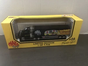 racing champions 1/87 #28 ernie irvan mac tools transporter,1994, 1 of 15,028 - Picture 1 of 10