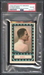 1934 CIOCCOLATO ABISSINIA LA PORTOGHESE DI CATANIA ALFREDO BINDA PSA 6 - Picture 1 of 2