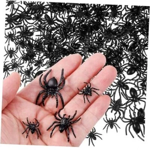 Ksquares Prank Fake Spiders, Mini Realistic Spiders for Halloween, 5 Pack - Picture 1 of 3