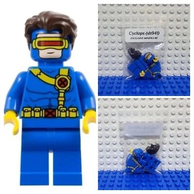 LEGO Cyclops X-Men ‘97 NEW MARVEL minifigure SH941 from set 76281 - Image 1 of 4
