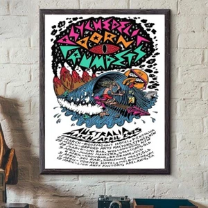 Psychedelic Porn Crumpets Australia Tour 2025 On March And April Poster - Picture 1 of 5
