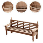  Outdoor Bench Miniature Table and Chairs Decor Couch Accessories