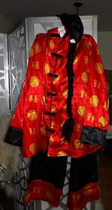 FORUM NOVELTIES 3PC. ORIENTAL GENTLEMEN COSTUME ( ONE SIZE PLUS: 44/48 ) - Picture 1 of 7