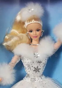 Winter's Reflection Barbie Doll - 55682 New Never Removed from Box 2002 Mattel - Picture 1 of 6