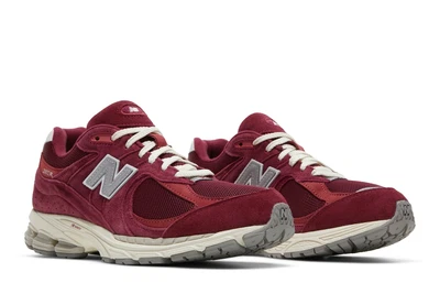 New Balance 2002R Suede Pack - Garnet Deep Earth Red M2002RHA - Image 1 of 3
