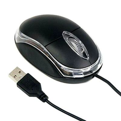 USB Optical LED Brand New Black Color Tech Pro Mouse For Laptop & Desktop - Image 1 of 3