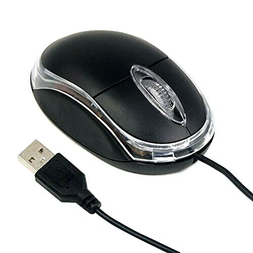 USB Optical LED Brand New Black Color Tech Pro Mouse For Laptop & Desktop - Image 1 of 3