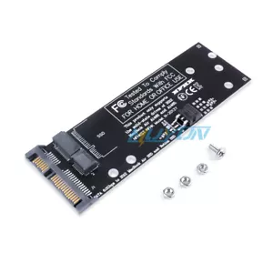 17+7pin SSD to SATA 22PIN adapter for 2012 Apple MacBook Pro A1425 A1465 MD213 - Picture 1 of 7