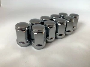 Chrysler Hillman Hunter 16 HD Chrome Wheel Nuts Rostyle wheels -7/16" UNF - Picture 1 of 3