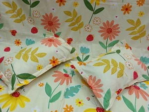 Double Designer Bedsheet Set 2 King Size Pillow Covers Queen Size Glace Cotton. - Picture 1 of 6