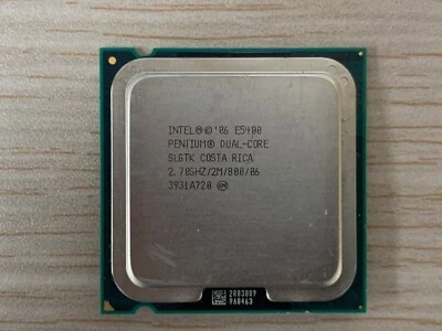 Intel Pentium dual-core E5400 2.7 GHz / 2M / 800 MHz LGA775 CPU processor - Image 1 of 2