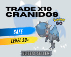 Trade Cranidos x10 - Pokémon GO Cranidos x10 - Chance Lucky - Pre Rampardos