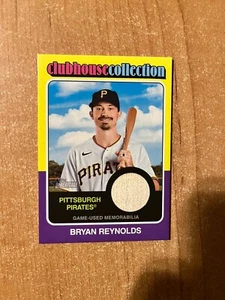 2024 Topps Heritage - Bryan Reynolds - Clubhouse Collection Relic - Picture 1 of 4
