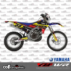 GRAPHICS DECALS STICKERS FULL KIT FOR YAMAHA YZ450FX WR450F 2016 2017 2018 - Bild 1 von 5