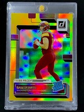 SAM HOWELL GOLD REFRACTOR ROOKIE RC Card Proof Holo Non Auto - COMMANDERS