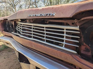 1968 1969 Plymouth Satellite Front Grill OEM Original Damaged Mopar B Body - Picture 1 of 2