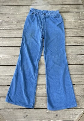 Мужские джинсы Levis Levi's Strauss 517 27x30 синий вельвет сделано в США 2 кармана - Изображение 1 из 4