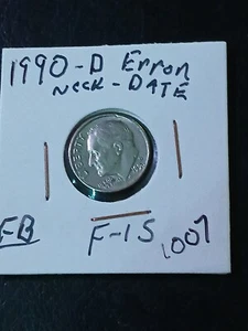 1990-D Roosevelt Dime - Picture 1 of 9