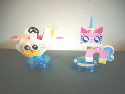 LEGO DIMENSION UNIKITTY & CLOUD CUCKOO CAR MINI FIGURAS CON DISCOS # 71231 Foto 1 de 2