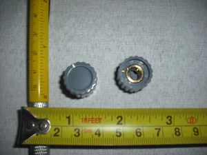 Grey flat top fluted neve amplifier radio control knob Marconi API style gray - Picture 1 of 7