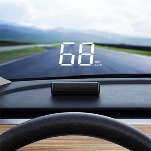 HUD GPS Car Speedometer Digital KM/H Head Up Display Windshield Projector - Picture 1 of 5