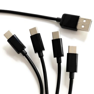 1m 3ft 4 in 1 USB Type C Charging Cable Multiple Charging USB Type C Adapter - Image 1 of 4