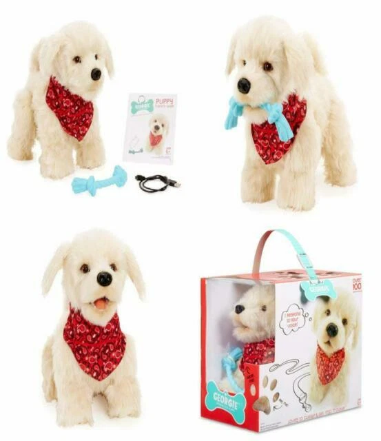 MGA Entertainment Georgie Interactive Plush Electronic Puppy