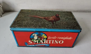 SCATOLA DI LATTA LITOGRAFATA LIEVITO SAN MARTINO ANNI 60 VINTAGE - DA COLLEZIONE - Picture 1 of 10