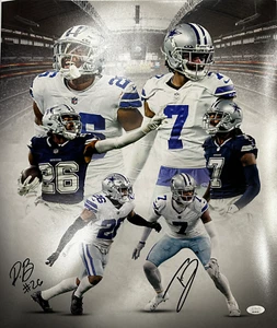 Trevon Diggs und DaRon weich signiert 16x20 - Bild 1 von 3
