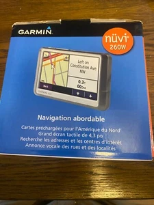 NOB GARMIN NUVI 260W GPS Free Shipping - Picture 1 of 3