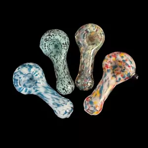 3.5 Heavy Spoon Glass Pipe - Picture 1 of 9
