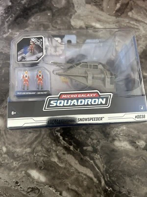 Star Wars Micro Galaxy Squadron Luke Skywalker's Snowspeeder Serie 2 #0038 NUEVO Foto 1 de 2