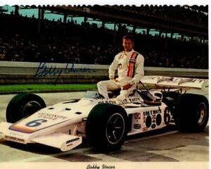 BOBBY UNSER Signed Autographed 8x10 INDY Photo