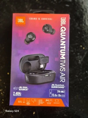 JBL Quantum TWS -AI True Wireless Noise Cancelling Gaming Earbuds  RRP £110 - Image 1 of 4