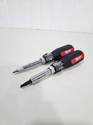 Milwaukee Tool 48-22-2902 And 2880  9 in 1 Punchdown Multi Bit Screwdriver  - Image 1 of 4