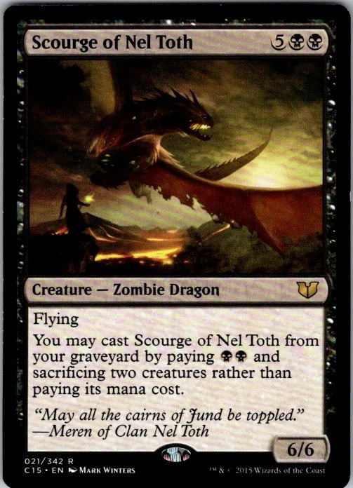 Magic | C15 | Scourge of Nel Toth | 21 | LP - Image 1 of 2