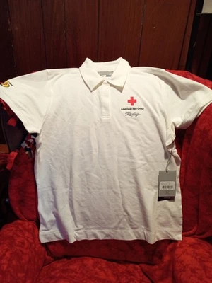 American Red Cross Polo Racing Shirt Size XL - Image 1 of 4
