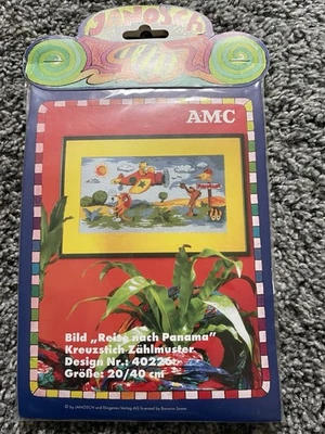 Janosch Stickset sticken Neu original verpackt mit Anleitung. 20x40 - Bild 1 von 2