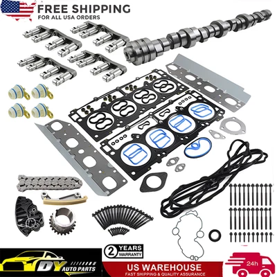Non MDS Lifter Camshaft Timing Chain Kit for 2009-2015 Dodge Jeep Chrysler 5.7L Foto 1 de 4