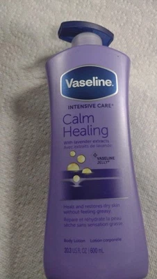 New Vaseline Intensive Care™ Calm Healing Body Lotion for Dry Skin with Lavender - Image 1 of 4