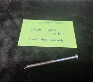 COLUMBIA REPLACMENT COIN GATE SPRING #A329 COLUMBIA ANTIQUE SLOT MADE IN USA - Picture 1 of 3