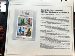 GREAT BRITAIN 1980 Post Office Complete Set of Mint Miniature Sheets - Picture 1 of 3