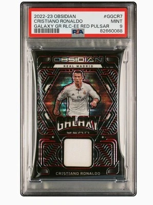 Critstiano Ronaldo Obsidian Galaxy /44 Psa 9 Worn/used - Image 1 of 2