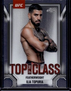 Ilia Topuria 2025 Topps Chrome UFC #TTC-4 Top of the Class - Picture 1 of 2