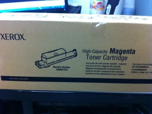 Toner original Xerox 106R01219 magenta 12000 S. Phaser 6360 article de série A - Photo 1/1
